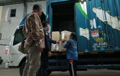 Dikawal Khusus, Surat Suara Pilgub Tiba ke Gudang