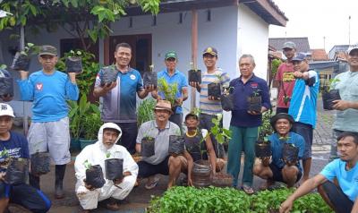 Inovasi Ketahanan Pangan, Kompol Suhadi Pimpin Program Pekarangan Produktif    