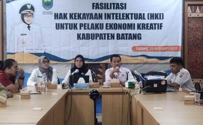 Lindungi Originalitas, Pemkab Batang Fasilitasi Ekraf Dapatkan HAKI