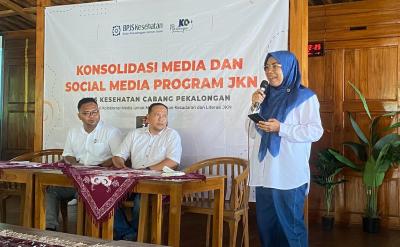 Lewat Konsolidasi Media, BPJS Kesehatan KC Pekalongan Sosialisasikan Pembaruan Program JKN