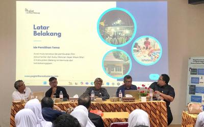 Genjot Minat Baca, Disperpuska Batang Bedah Buku Mencari Jejak Mbah Rifai