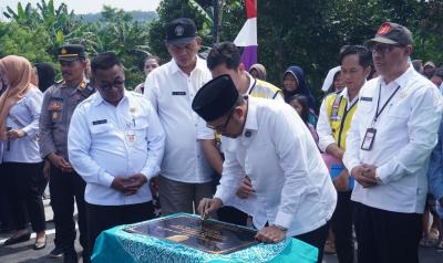Percepatan Pembangunan Jembatan Lawangaji Wujud Komitmen Pemkab Batang