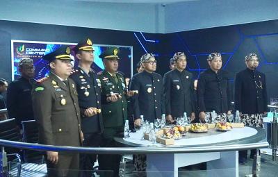 Detik-Detik Proklamasi HUT ke-80 RI, Bupati dan Wakil Bupati Batang Ikuti Dengan Khidmat