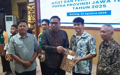 Pemkab Batang Berikan Apresiasi Kepada Sang Juara Panjat Tebing Dunia