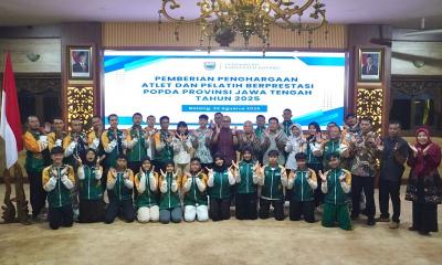 Pemkab Batang Berikan Penghargaan Atlet Berprestasi