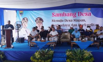 Bupati Batang Sambangi Desa Jatisari, Dorong Terwujudnya Desa Mapan, Berbudaya dan Berkualitas