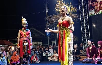 Meriahkan Even Kliwonan, Pelajar Suguhkan Drama Roro Jonggrang