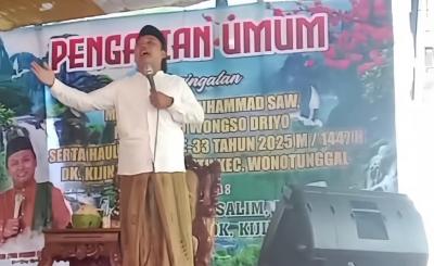 Khaul Syekh Wongso Driyo, Warga Kijingan Panjatkan Doa