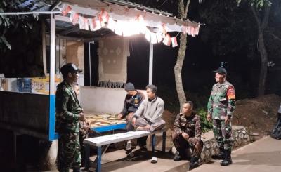 Siskamling Dioptimalkan, Kodim Batang Terjunkan Babinsa Berikan Pendampingan