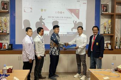 Tri Adi Susanto Terpilih Aklamasi Pimpin FORKI Batang