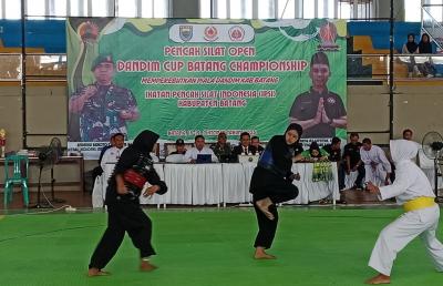 Ratusan Pendekar Silat Berburu Talenta Baru di Dandim Cup Batang 2025