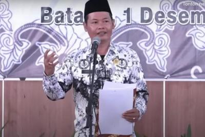 Bupati Batang Diharapkan Habiskan Seluruh Tenaga Pendidikan Menjadi ASN Paruh Waktu