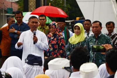 Di Akhir Masa Jabatannya, Yoyok dan Soetadi Berpamitan dengan Masyarakat Batang