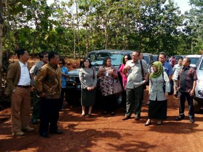 Dirjen Perkebunan Tinjau Lokasi Rencana Pembangunan Industri Pengolahan Kakao