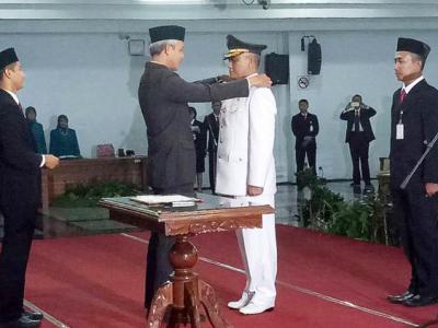Gubernur Ganjar Pranowo Lantik Siswolaksono Sebagai Pj Bupati Batang