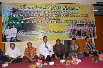 RSUD Batang Launching Sistem Informasi Ketersediaan Tempat Tidur Intalasi Rawat Inap