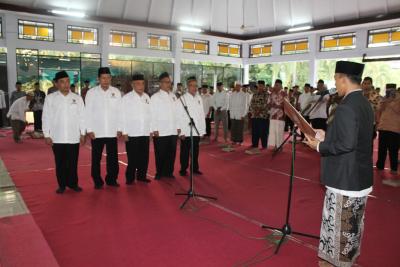 Kepengurusan BAZNAS Dan BWI Masa Periode 2017 - 2022 Dikukuhkan