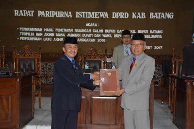 Kinerja Pemerintah Kabupaten Batang TA 2016 Mengalami Peningkatan