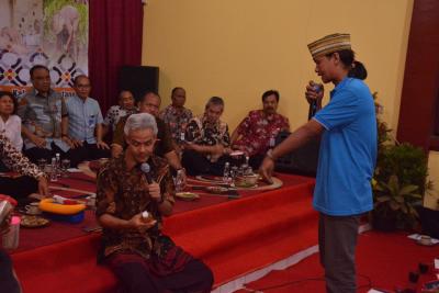 Ngopi Bareng Gubernur Menjadi Penyemangat Tersendiri Bagi Pengusaha Muda Batang