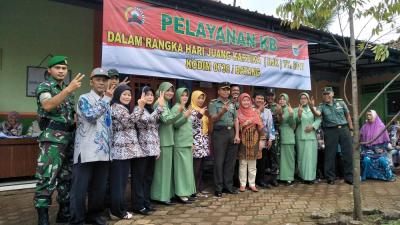 Kodim Batang Gelar Baksos dalam HJK Tahun 2017