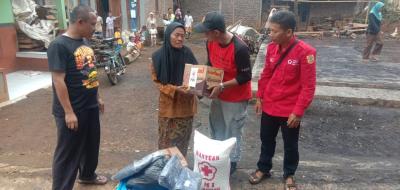 PMI Batang Bakal Renovasi Rumah Korban Kebakaran