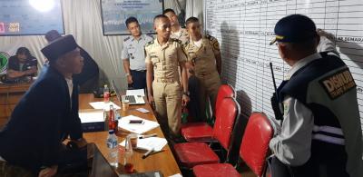 Bupati Batang Pantau Posko Mudik Dinas Perhubungan 