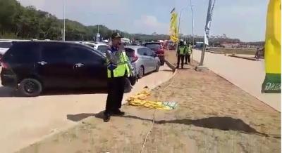 Sat Binmas Polres Batang Sampaikan Imbauan Untuk Pemudik