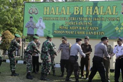 Polres Batang Gelar Halalbihalal Bersama Forkopimda