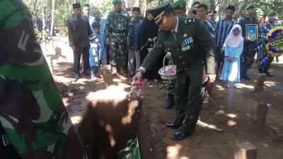 Kasdim 0736/Batang, Pimpin Upacara Militer Pemakaman Anggota Koramil Weleri