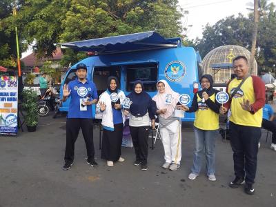 BNNK Batang Manfaatkan CFD Sosialisasikan Bahaya Penyalahgunaan Narkoba