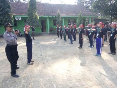 Polsek Limpung Ajak Banser Jadi Pelopor Keselamatan Lalin