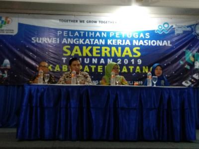 Pelatihan Petugas SAKERNAS untuk Mengetahui Indikator Ketenagakerjaan