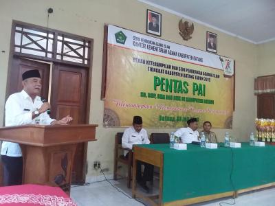 Pentas PAI di Batang, Sarana Wujudkan Generasi Islami di Era Globalisasi