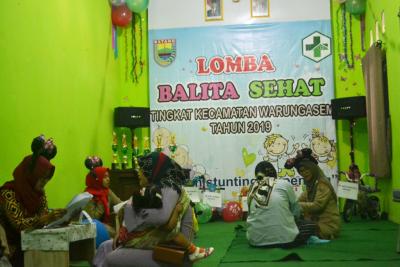 Puskesmas Warungasem Batang Gelar Lomba Balita Sehat